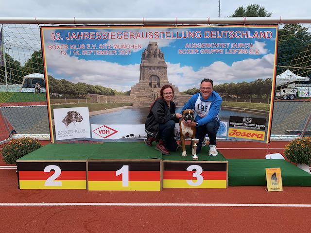 alanai von der via caprea zur Jahressiegerausstellung in Leipzig